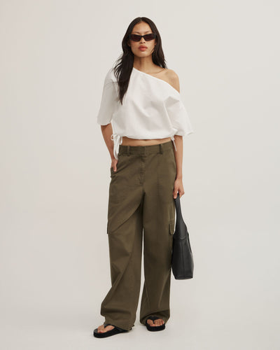 Slouch Off Shoulder Top