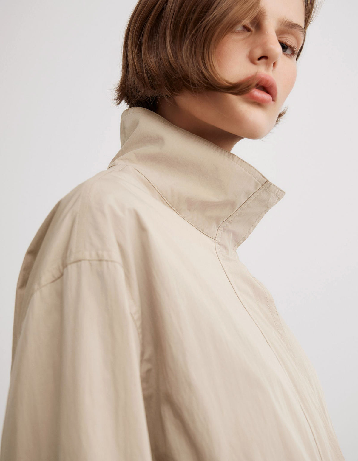 Funnel Zip Through Jacket