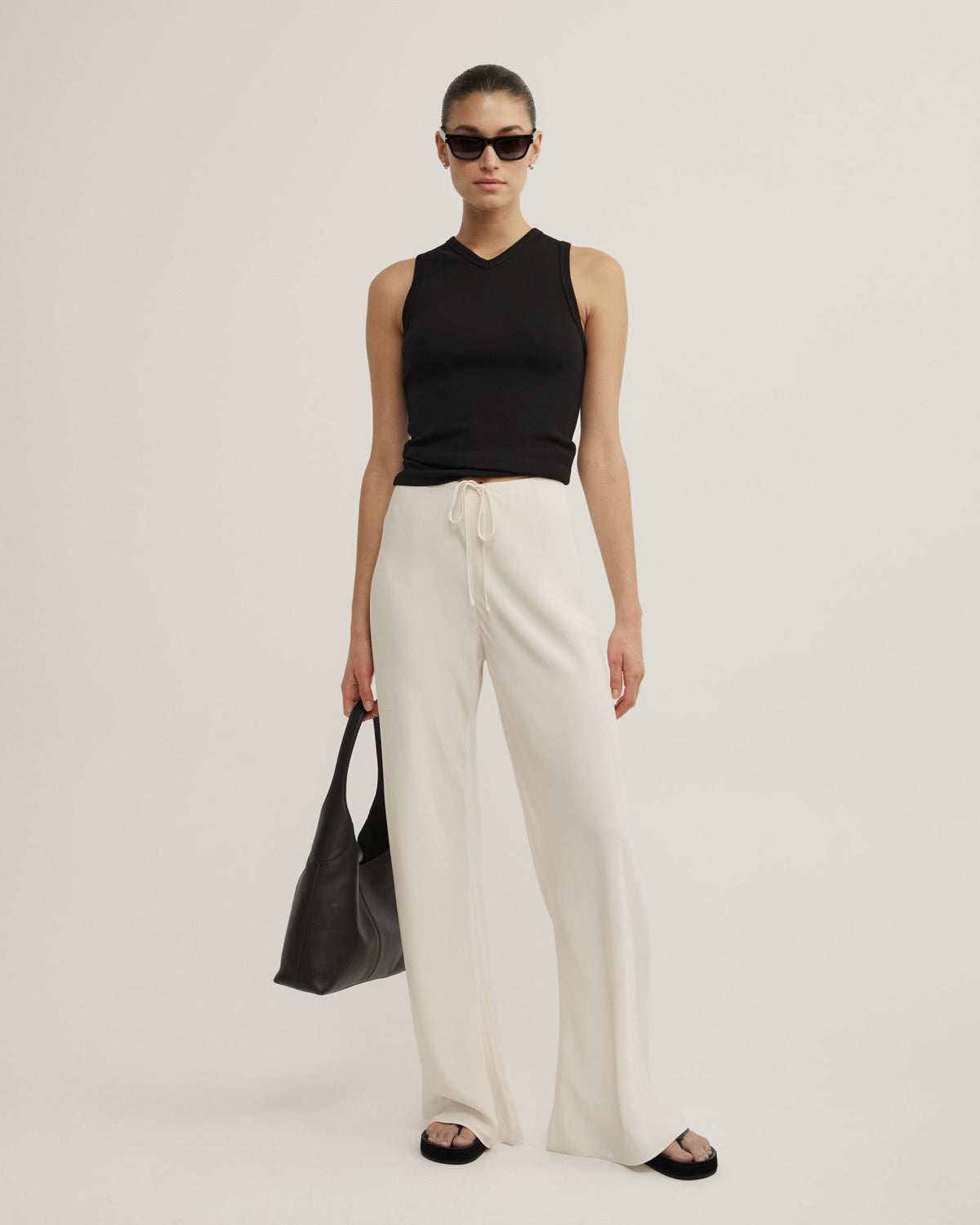Silk Bias Pant