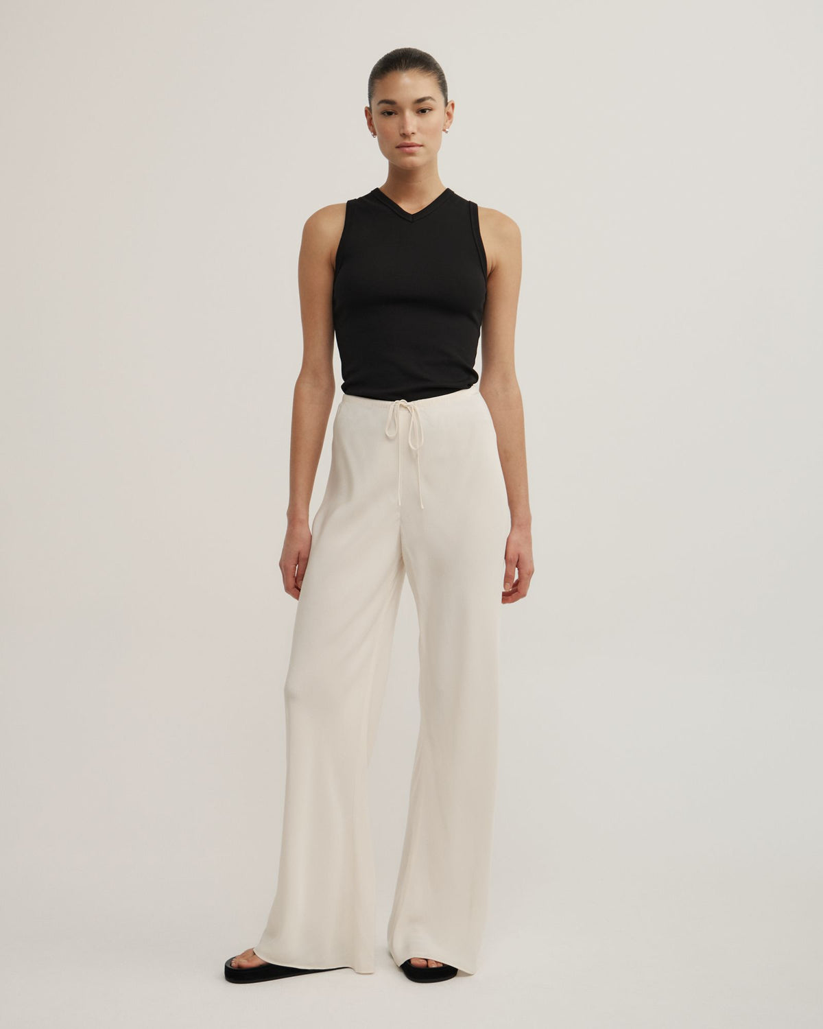 Silk Bias Pant