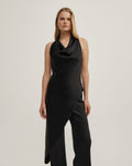 Asymmetric Halter Tunic