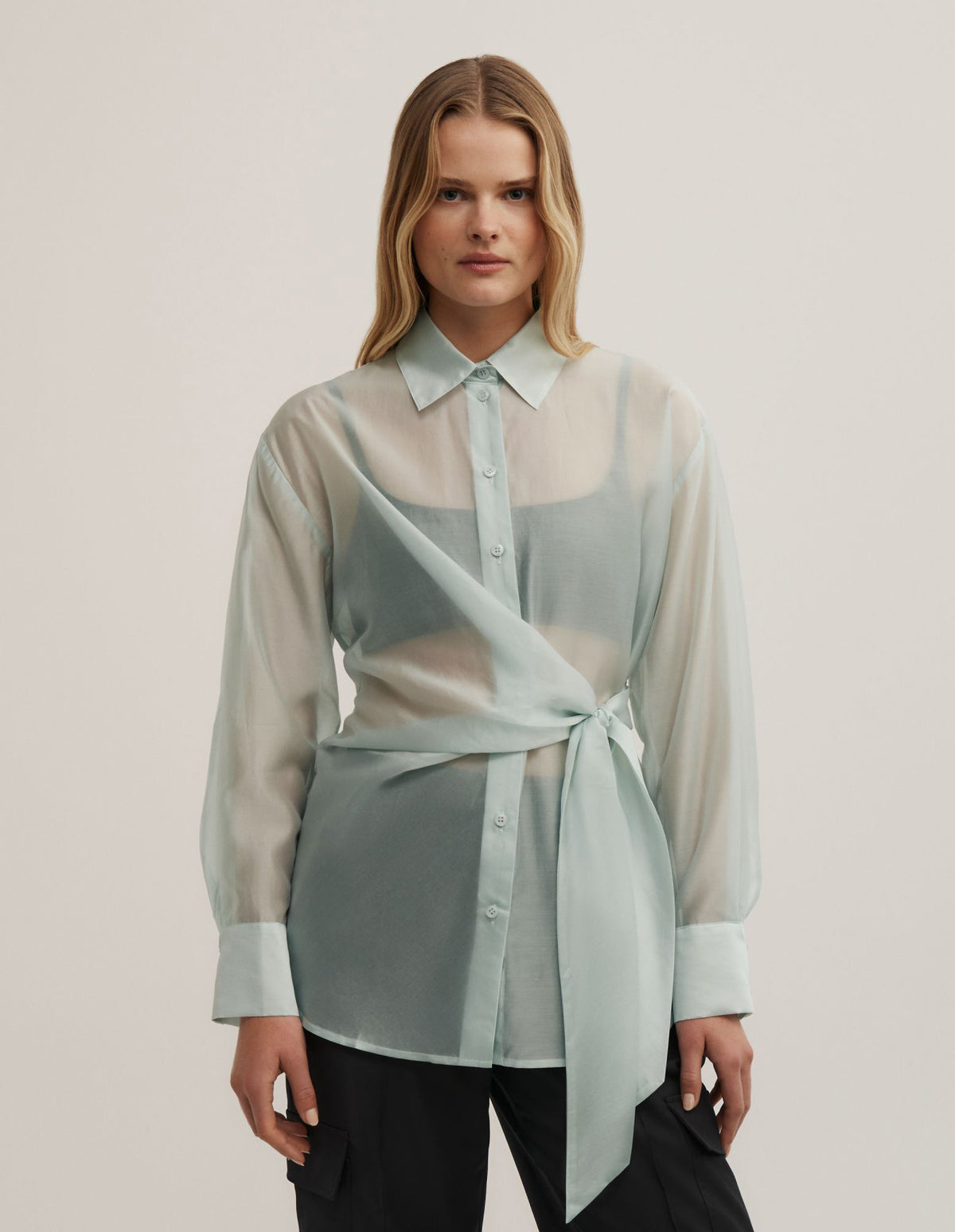 Button Tie Up Shirt