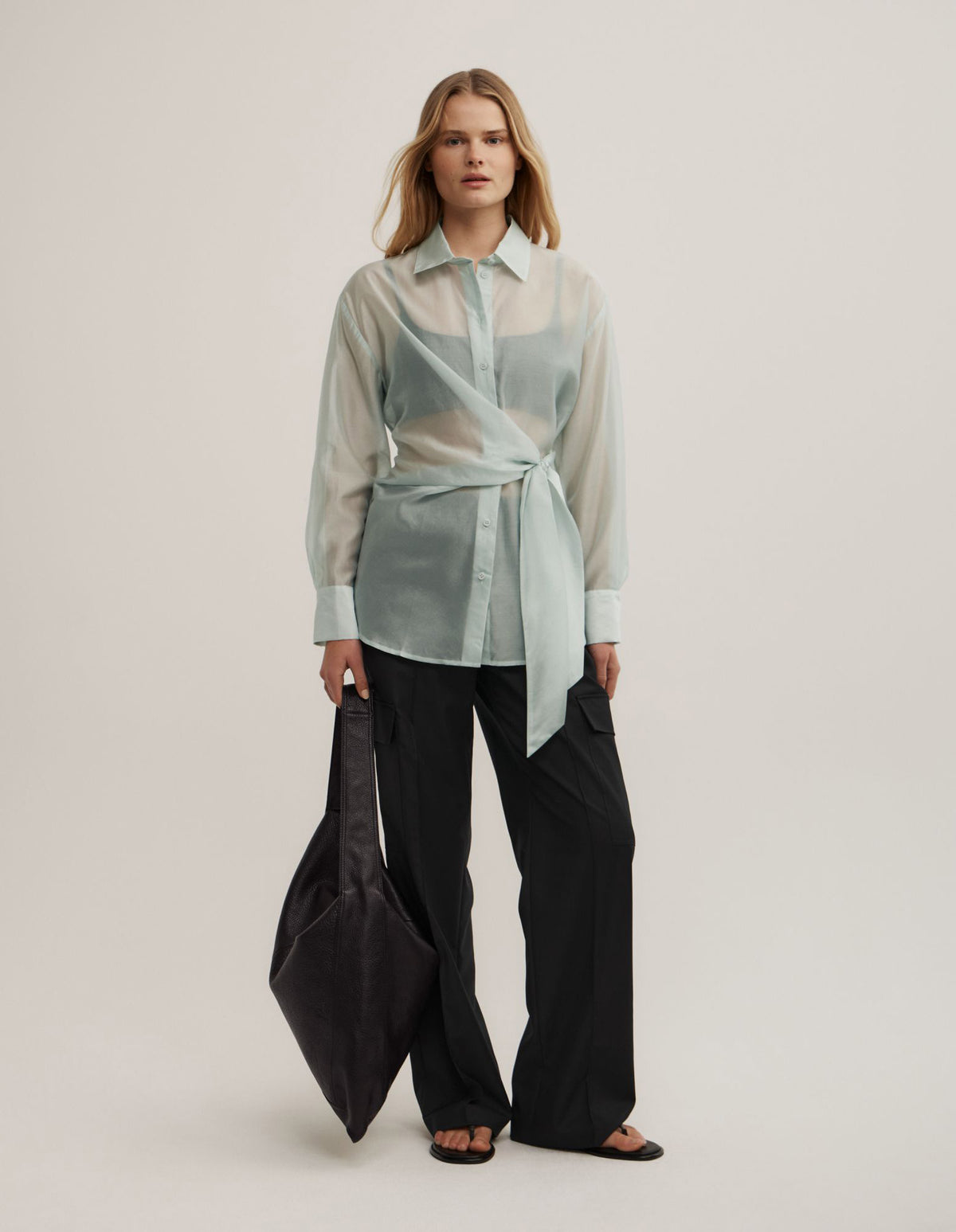 Button Tie Up Shirt