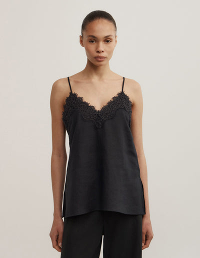 Linen Lace Camisole