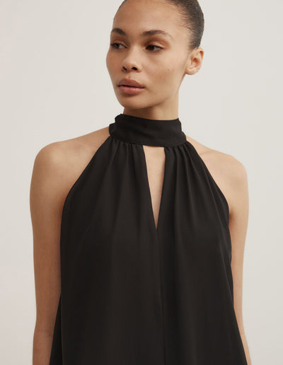 Halter Tie Back Top