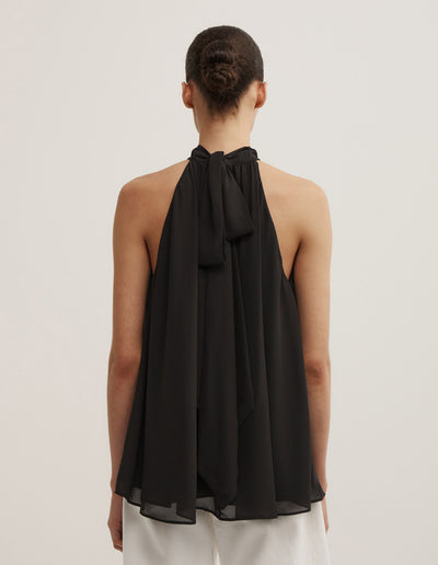 Halter Tie Back Top
