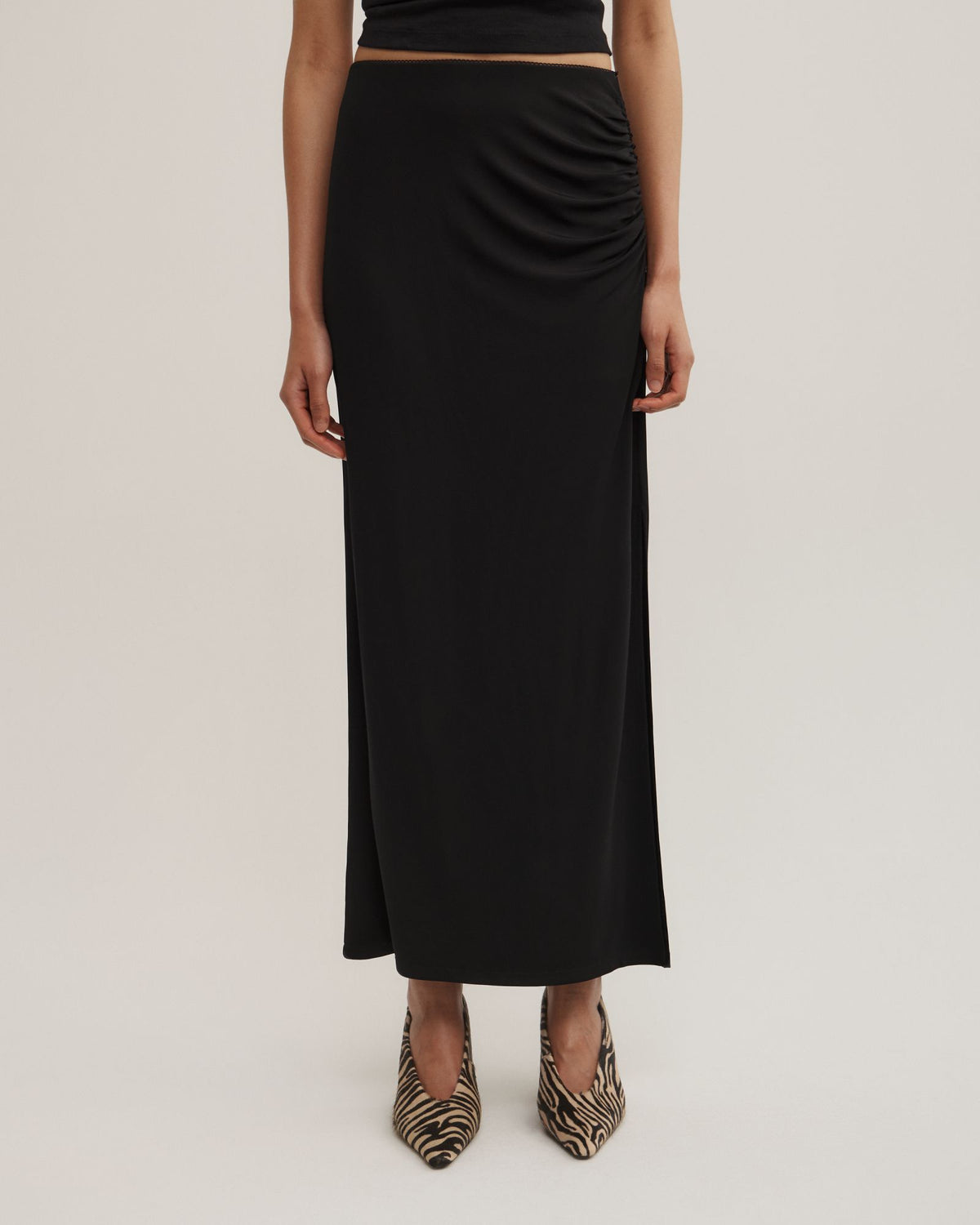 Side Gather Skirt