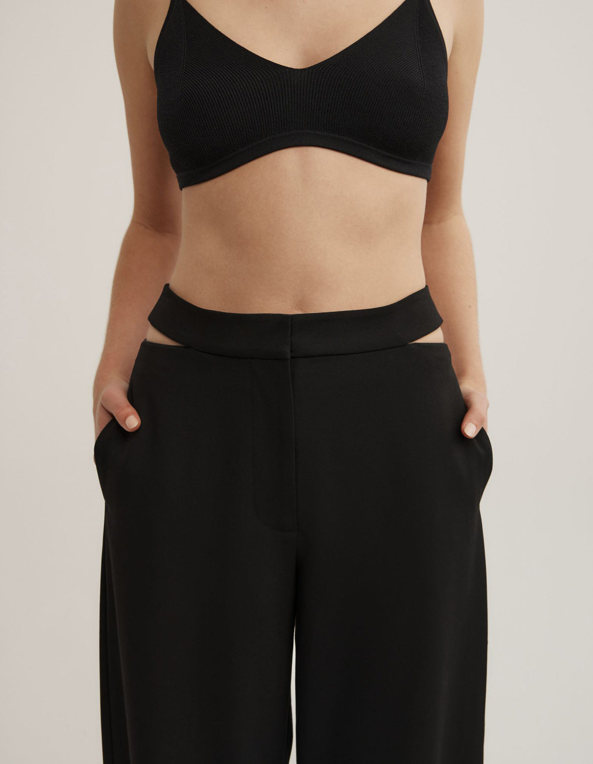 Zip Waist Pant