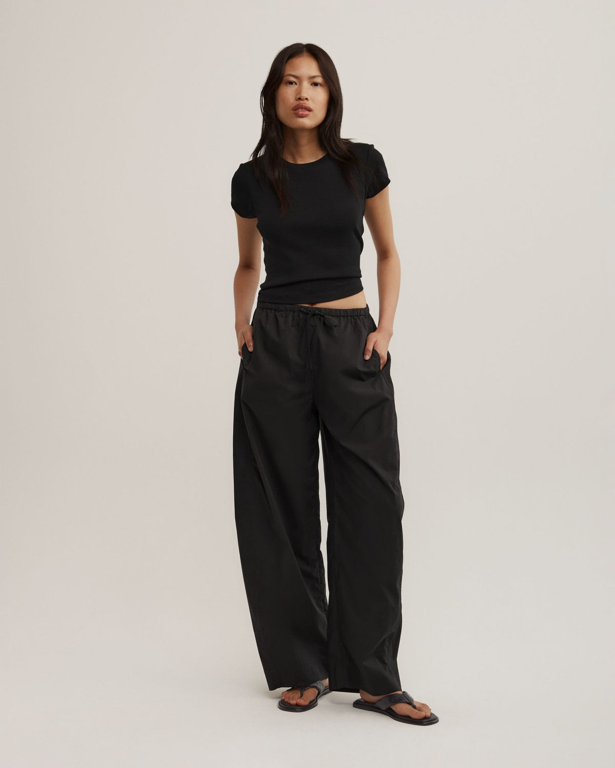 Pull On Barrel Pant