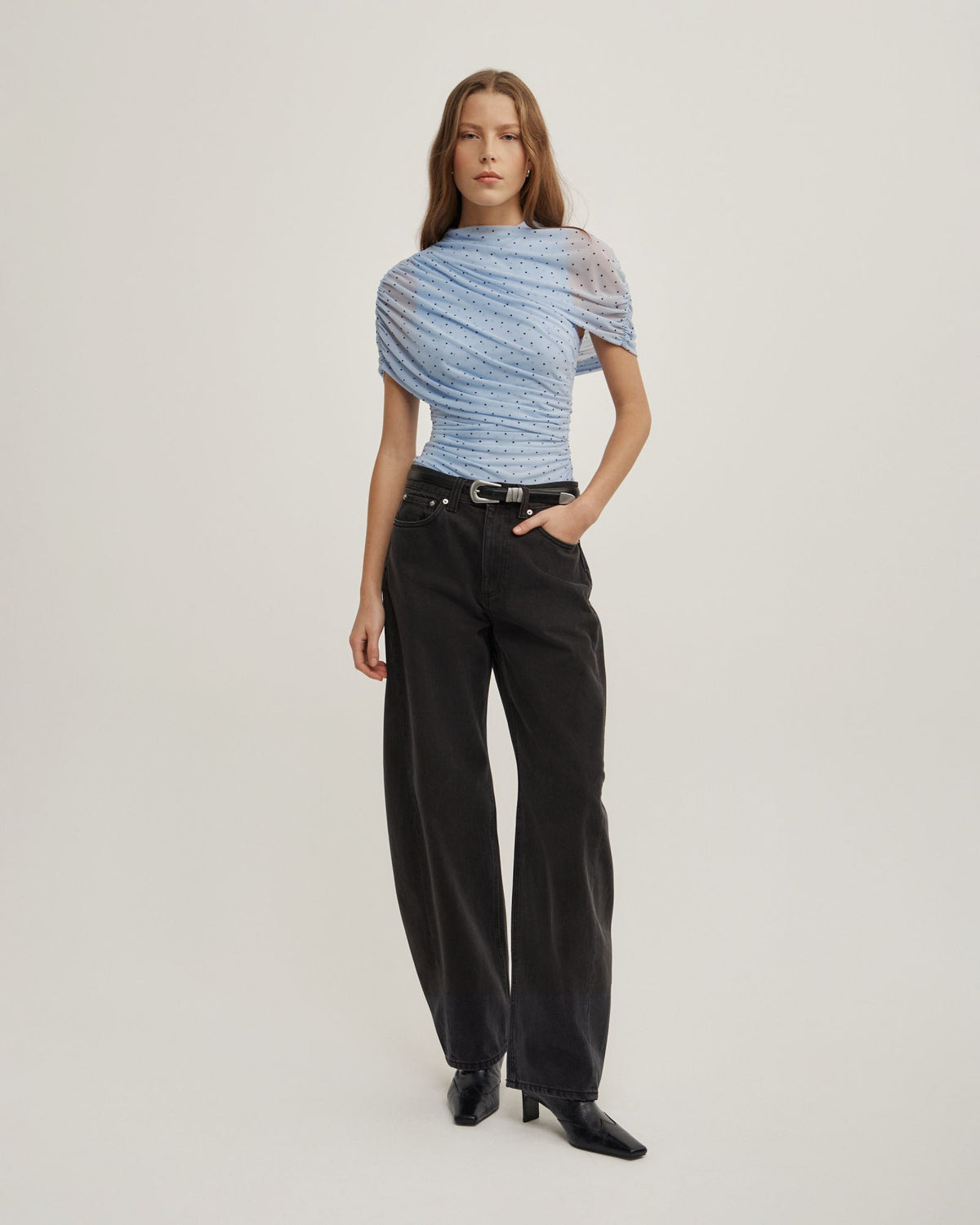 Mesh Cape Top