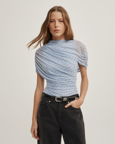 Mesh Cape Top