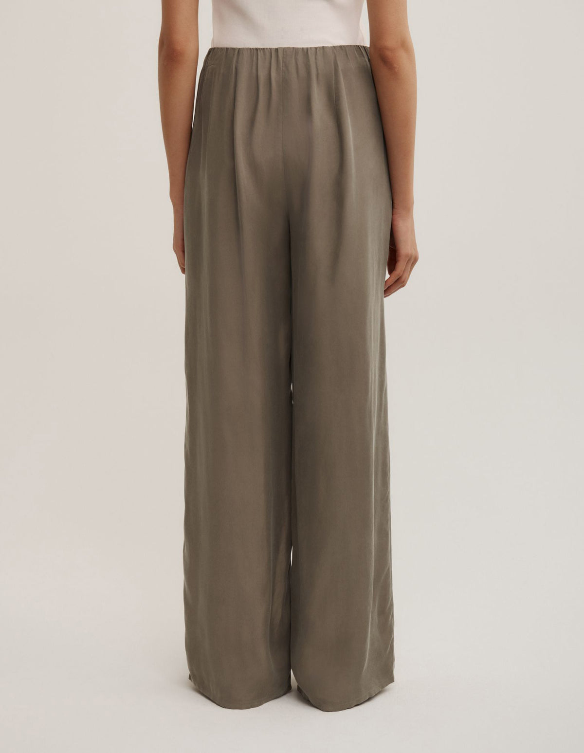 Pull On Cupro Pant