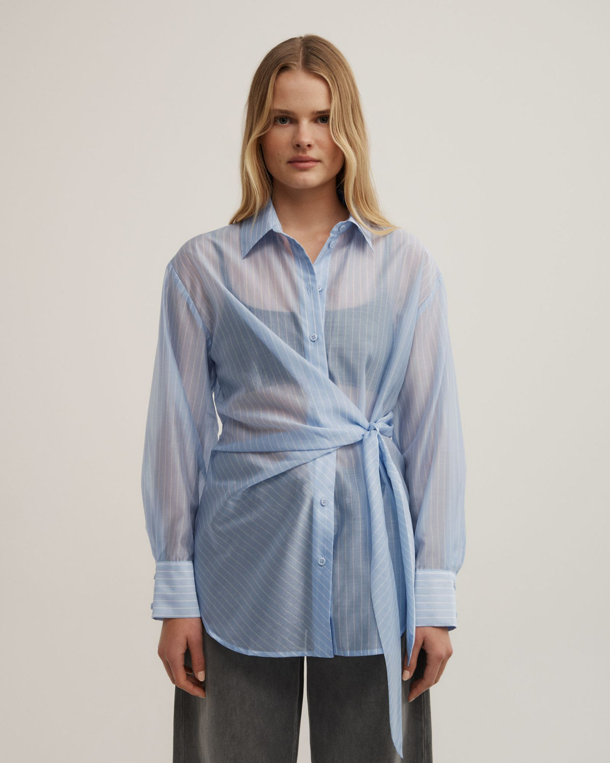 Button Tie Up Shirt
