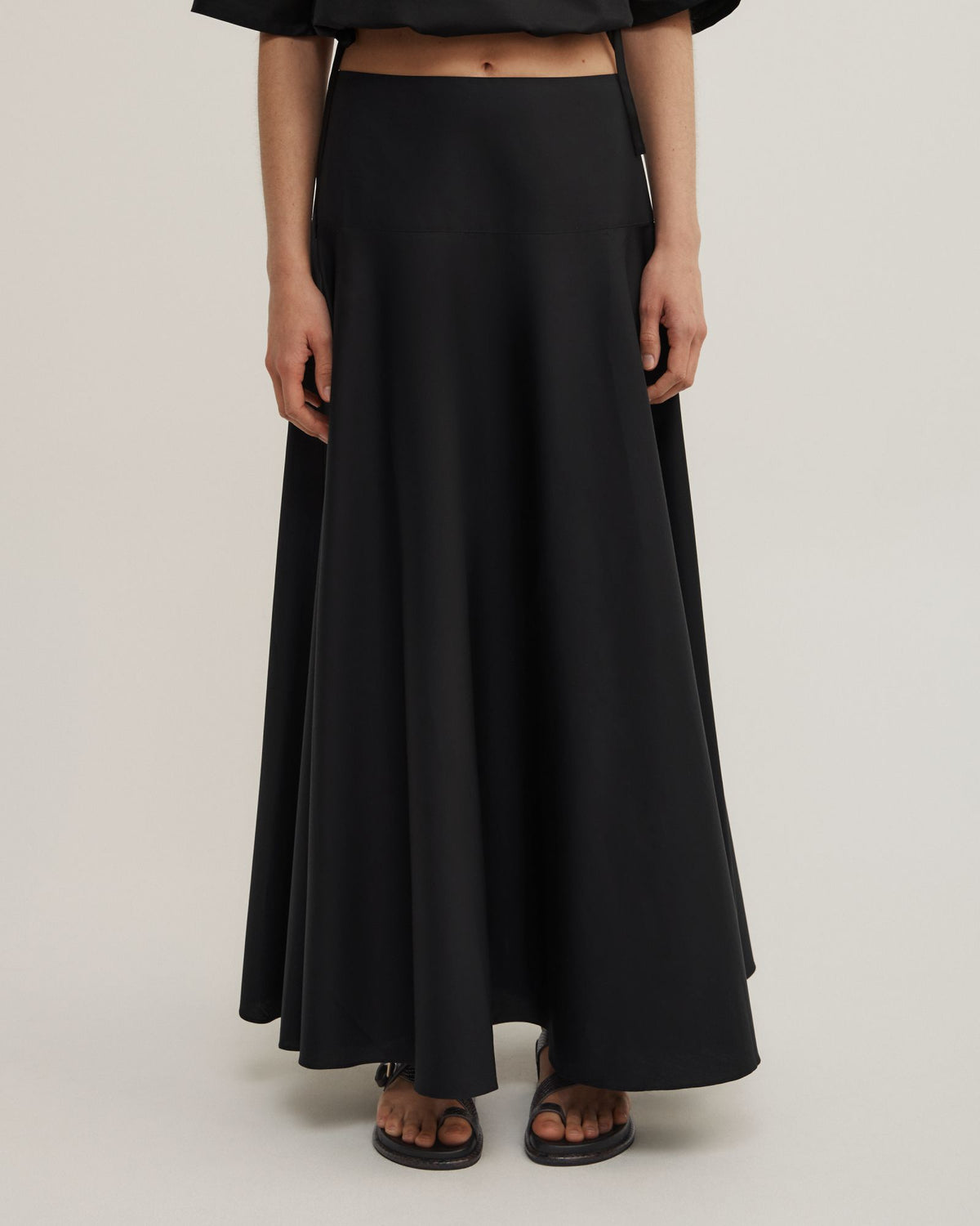 Cotton Basque Skirt