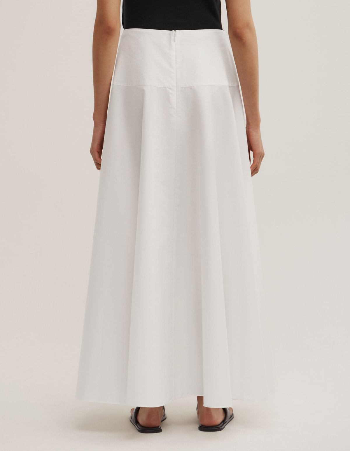 Cotton Basque Skirt
