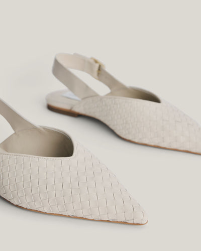 Daisy Weave Flats
