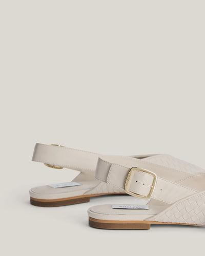 Daisy Weave Flats