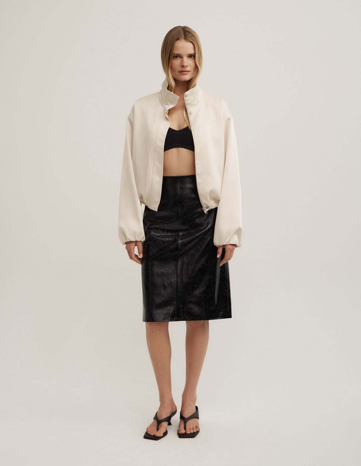Split Midi Skirt