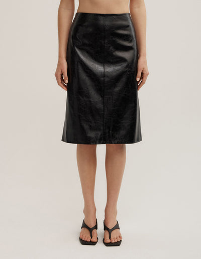 Split Midi Skirt