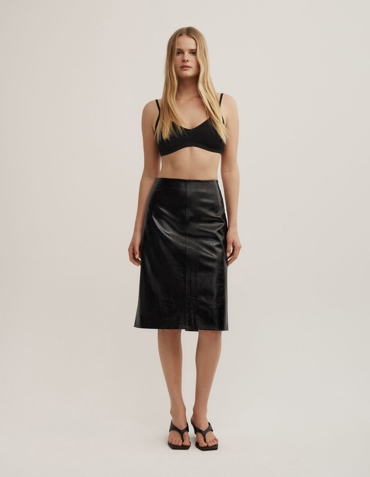 Split Midi Skirt