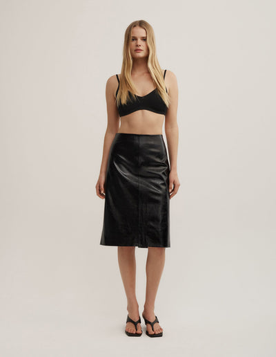 Split Midi Skirt
