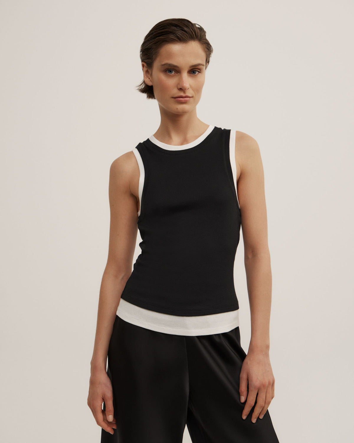Double Trim Tank Top
