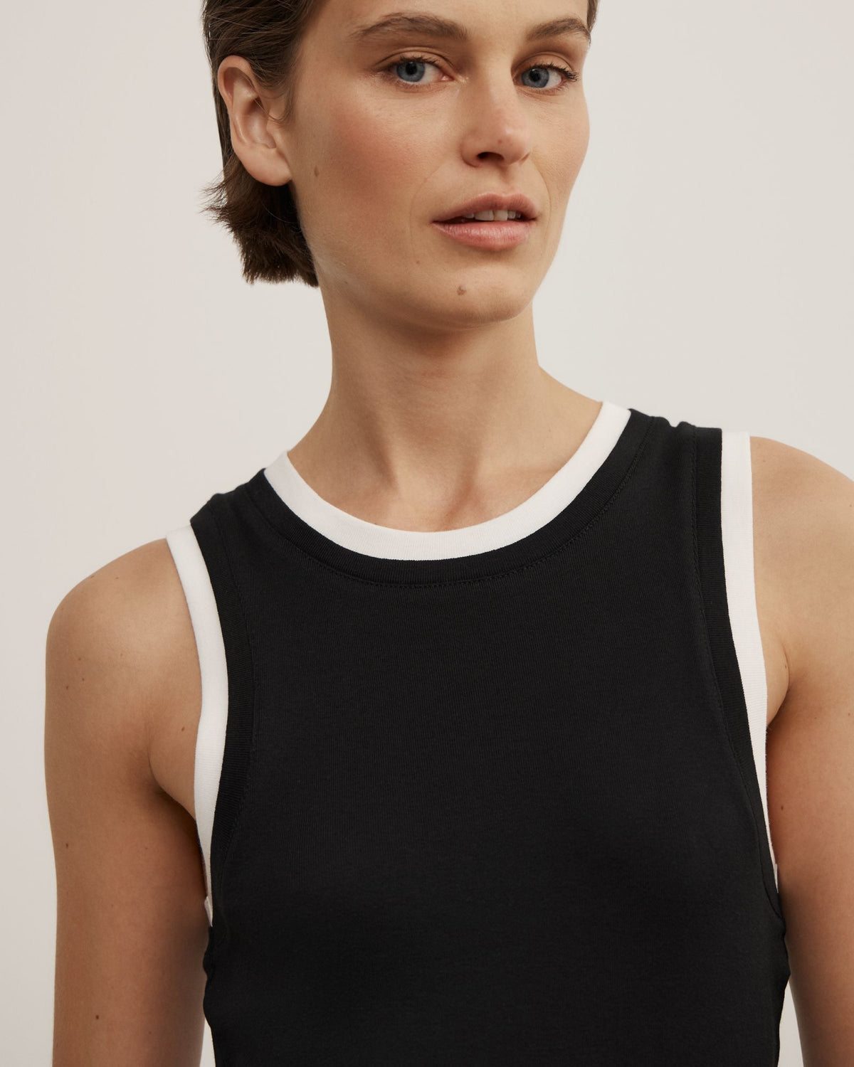 Double Trim Tank Top