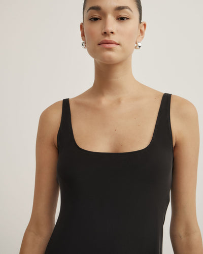 Silk Knee Length Midi Dress