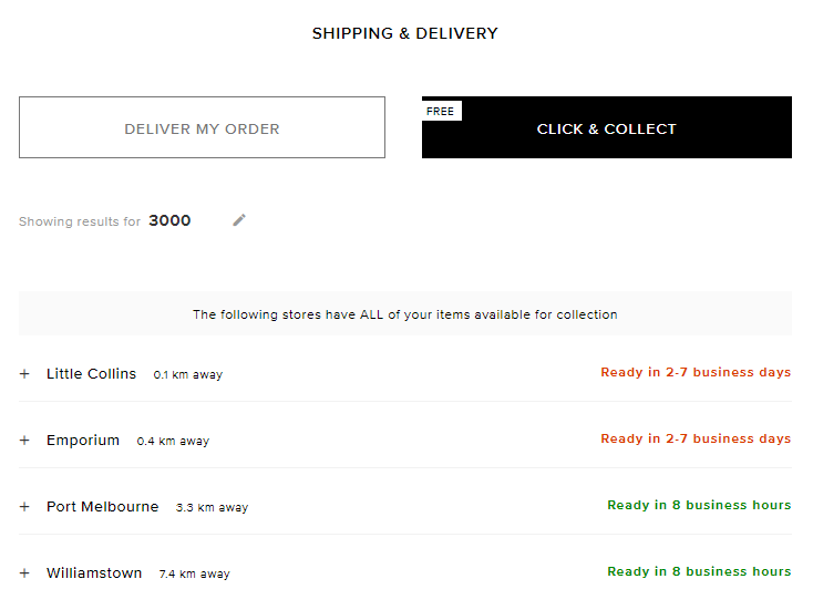 Click and collect